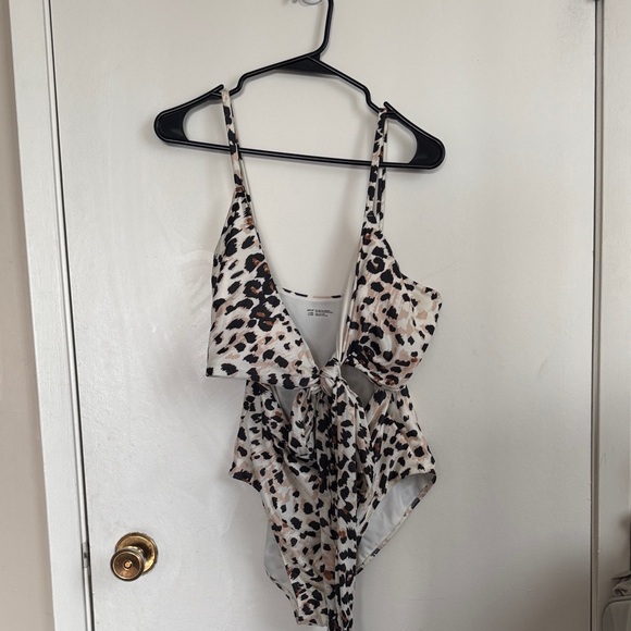 Aerie Animal Print One-Piece Swimsuit - Picture 2 of 5
